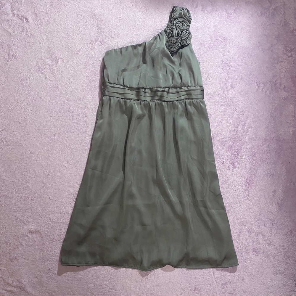 🍁5/$25 New! Satin One Shoulder Dress